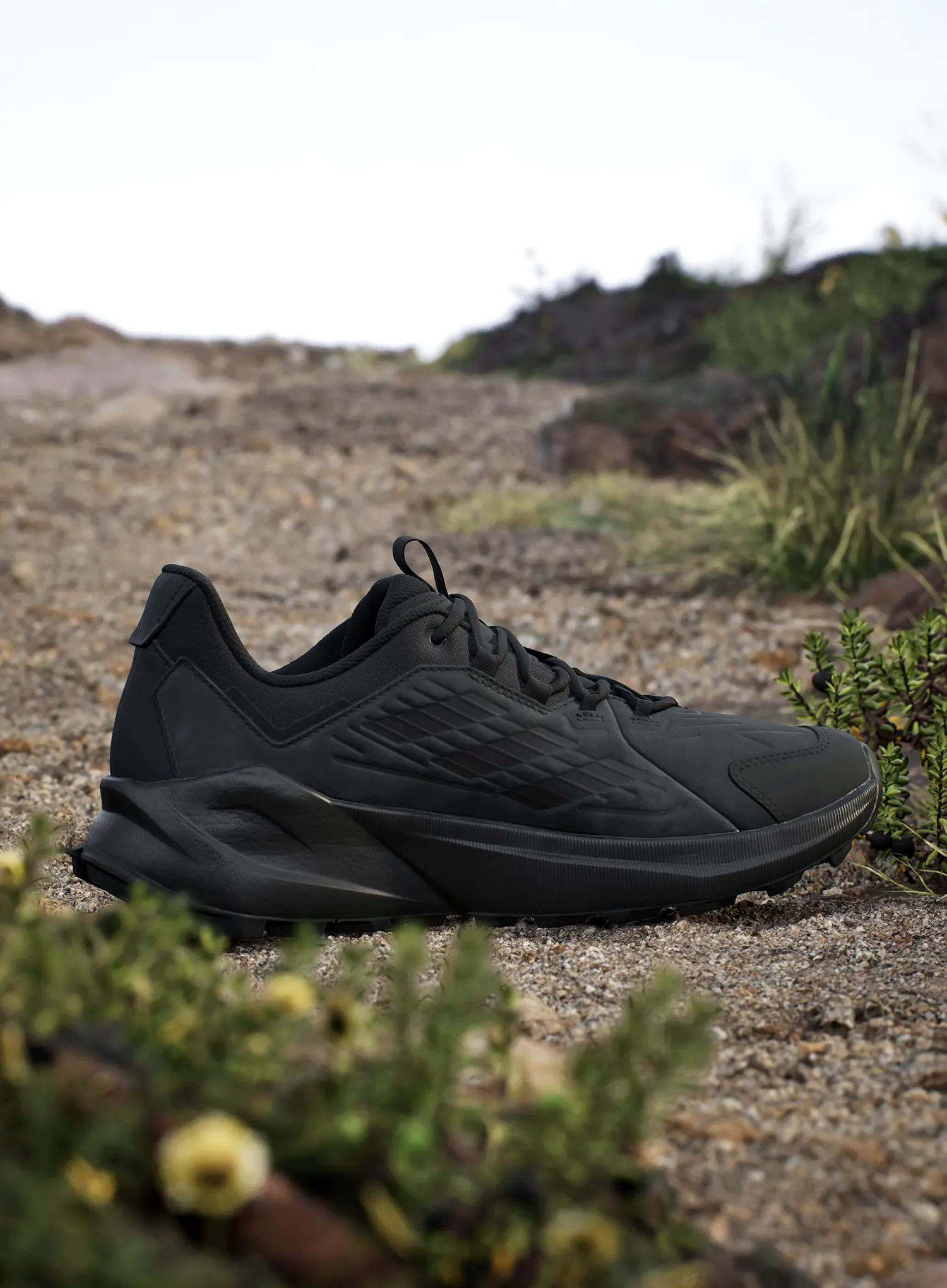 Turistické topánky adidas TERREX Trailmaker 2 Leather - core black/core blk/grey four
