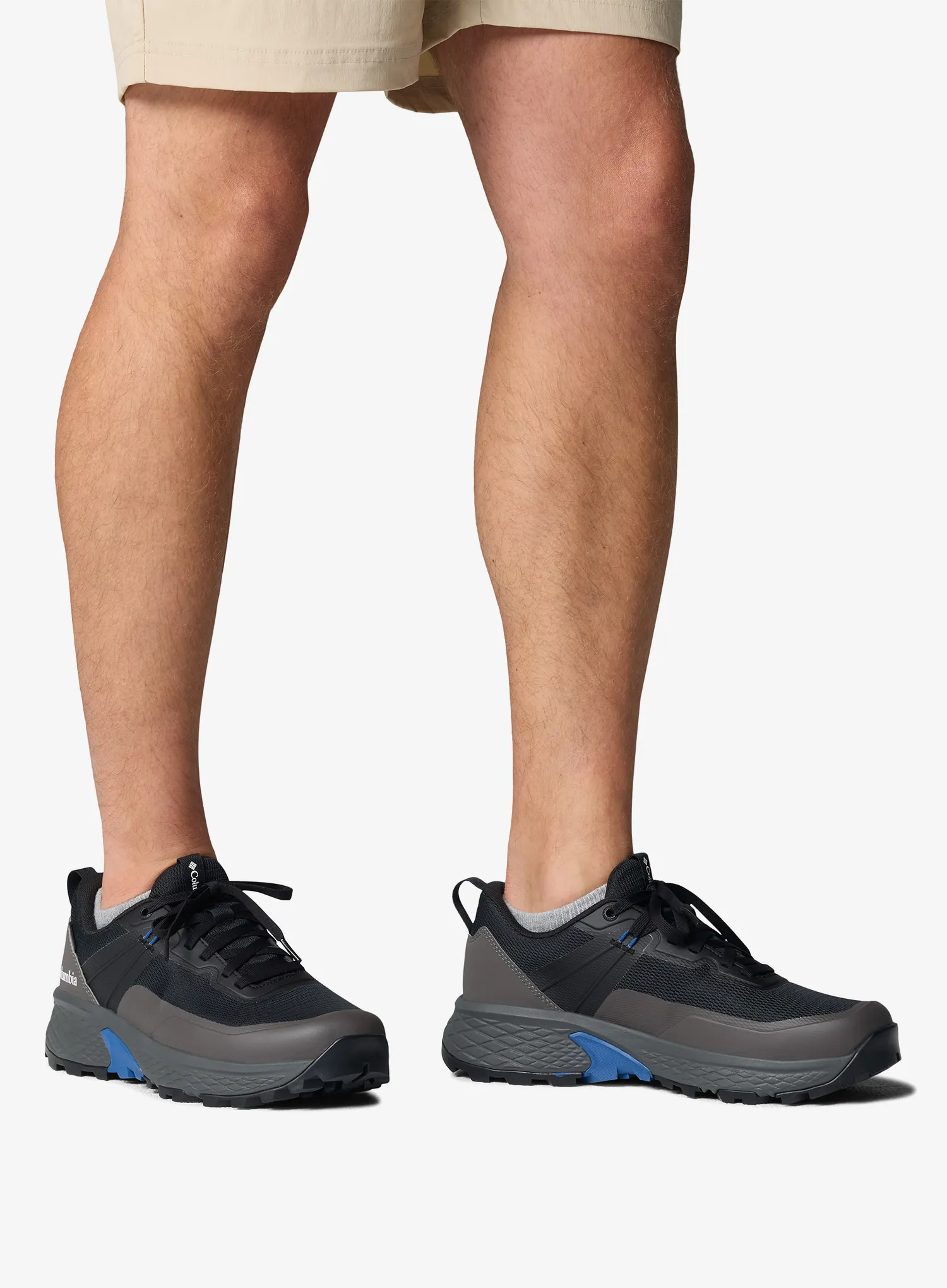 Turistické topánky Columbia Tellurix Peak WP - black/mountain blue