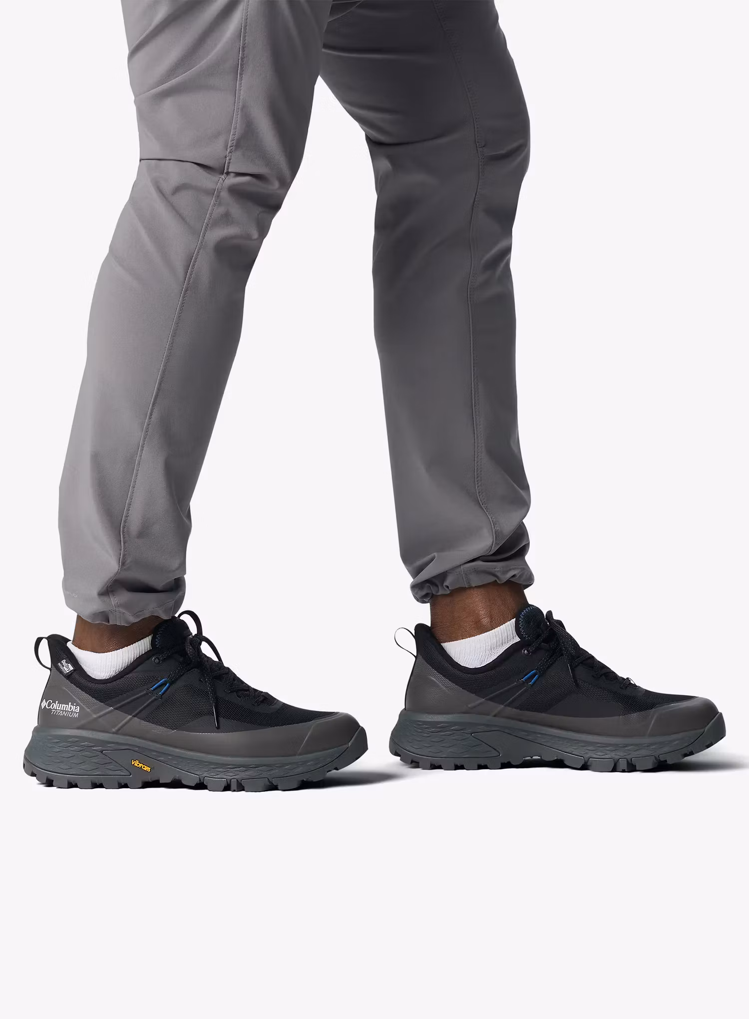 Turistické topánky Columbia Tellurix Titanium Outdry - black/mountain blue