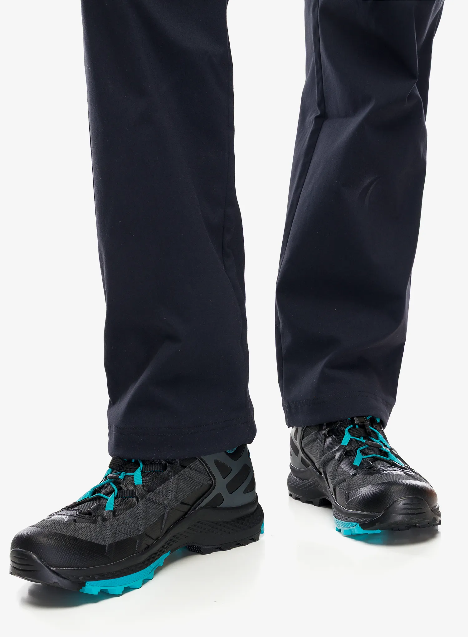 Turistické topánky dámske AKU Rocket DFS GTX - black/turquoise