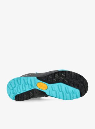 Turistické topánky dámske AKU Rocket Mid DFS GTX - black/turquoise