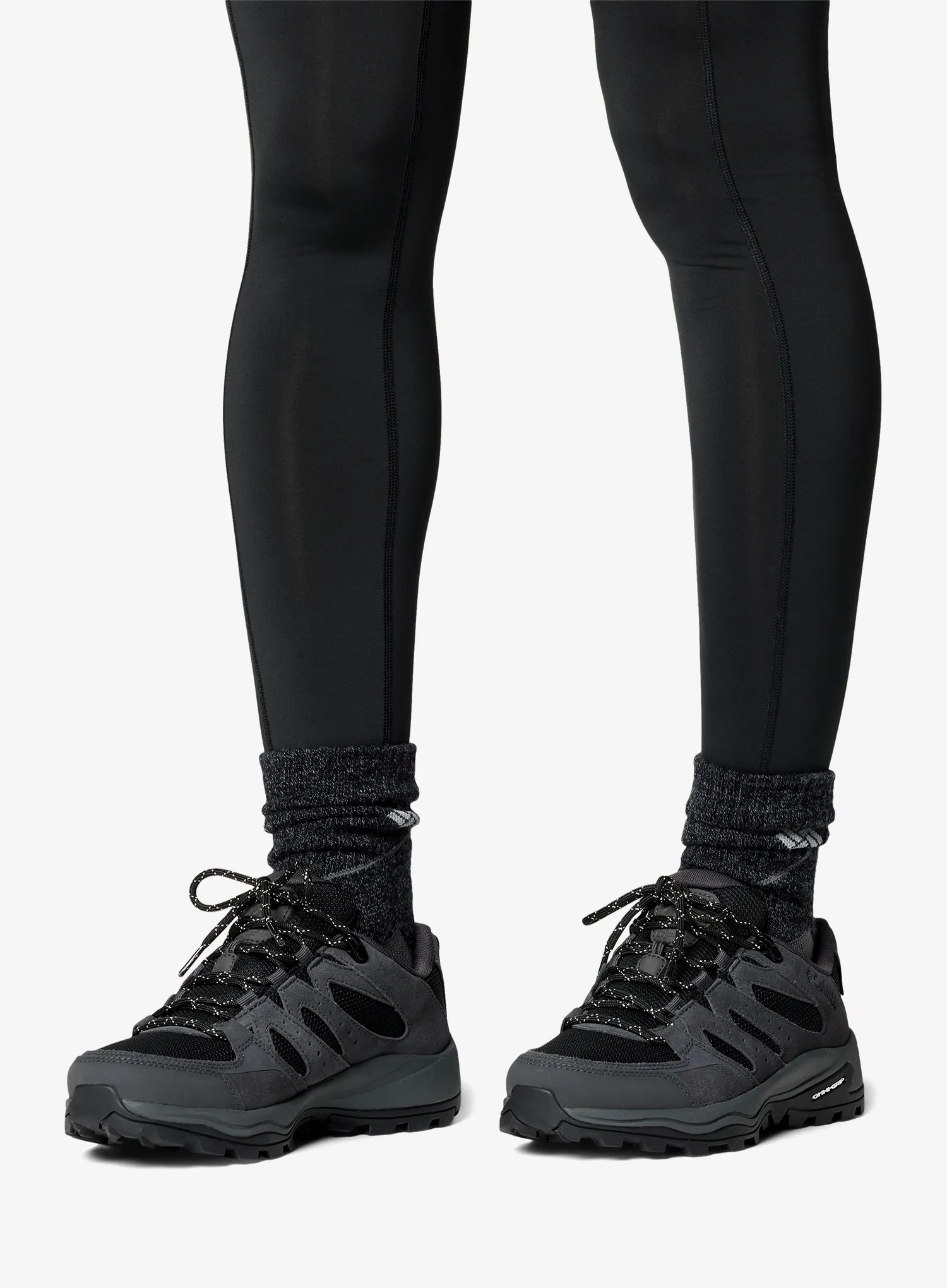 Turistické topánky dámske Columbia Redmond IV Low Waterproof - black/citron haze
