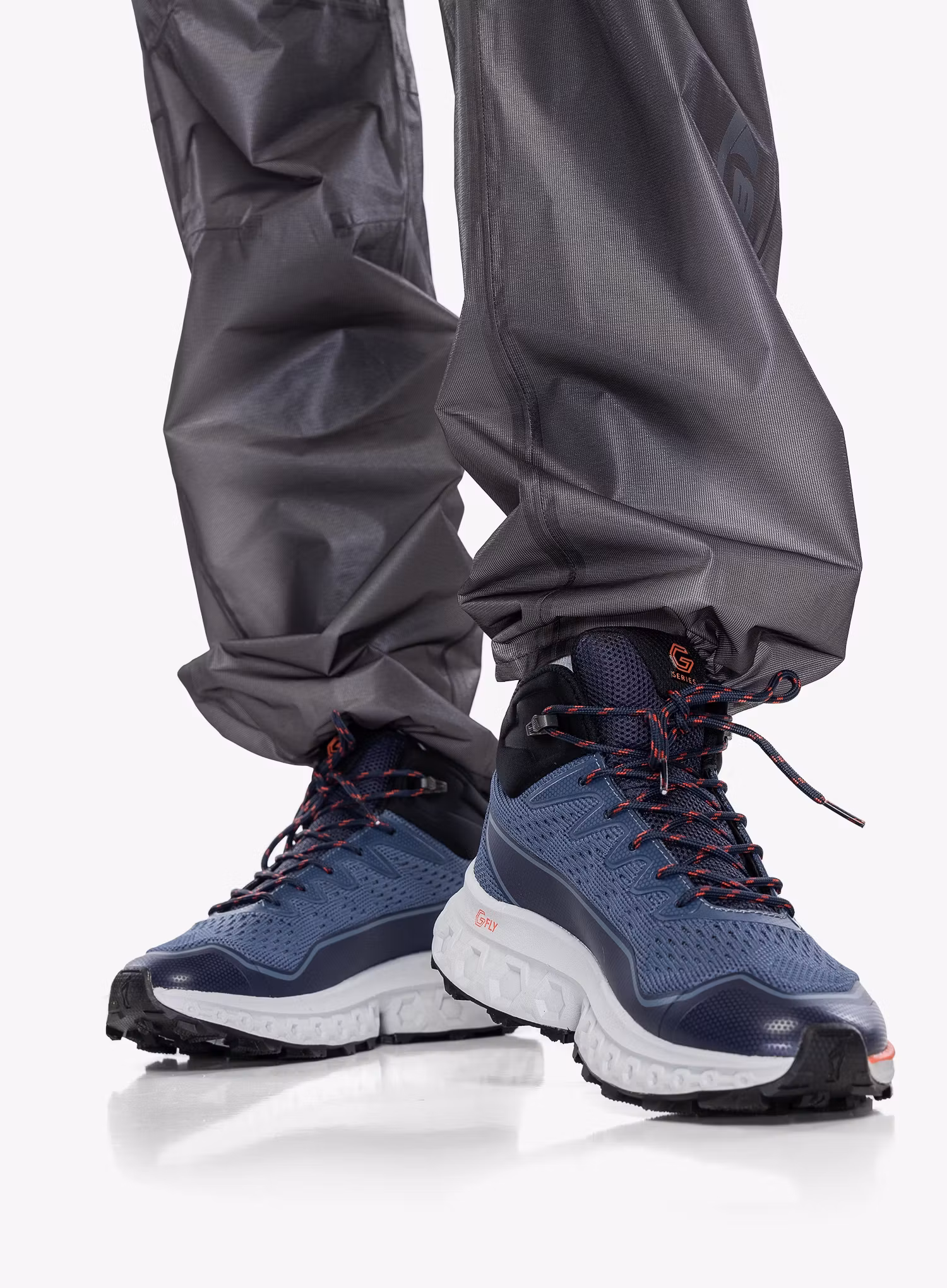 Turistické topánky dámske Inov-8 RocFly G 390 - lilack/coral
