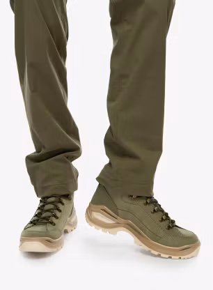 Turistické topánky dámske Lowa Renegade Evo GTX Mid - sage