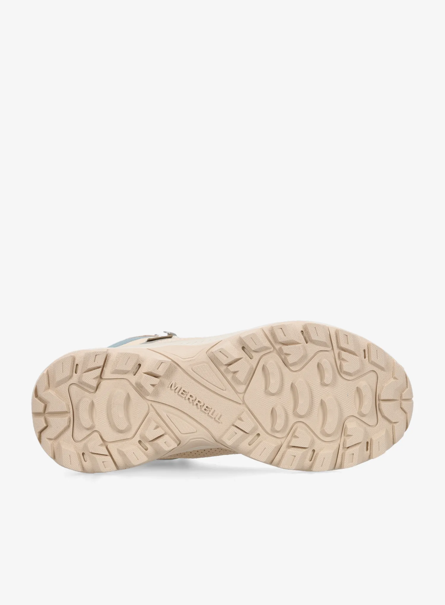 Turistické topánky dámske Merrell Tempo Sol Mid WP - talc