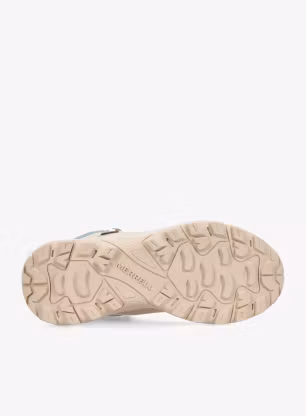 Turistické topánky dámske Merrell Tempo Sol Mid WP - talc