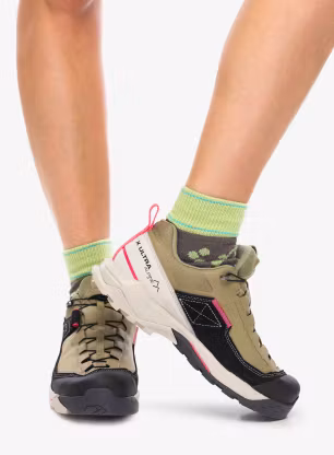 Turistické topánky dámske Salomon X Ultra Alpine GTX - aloe/iron/rouge
