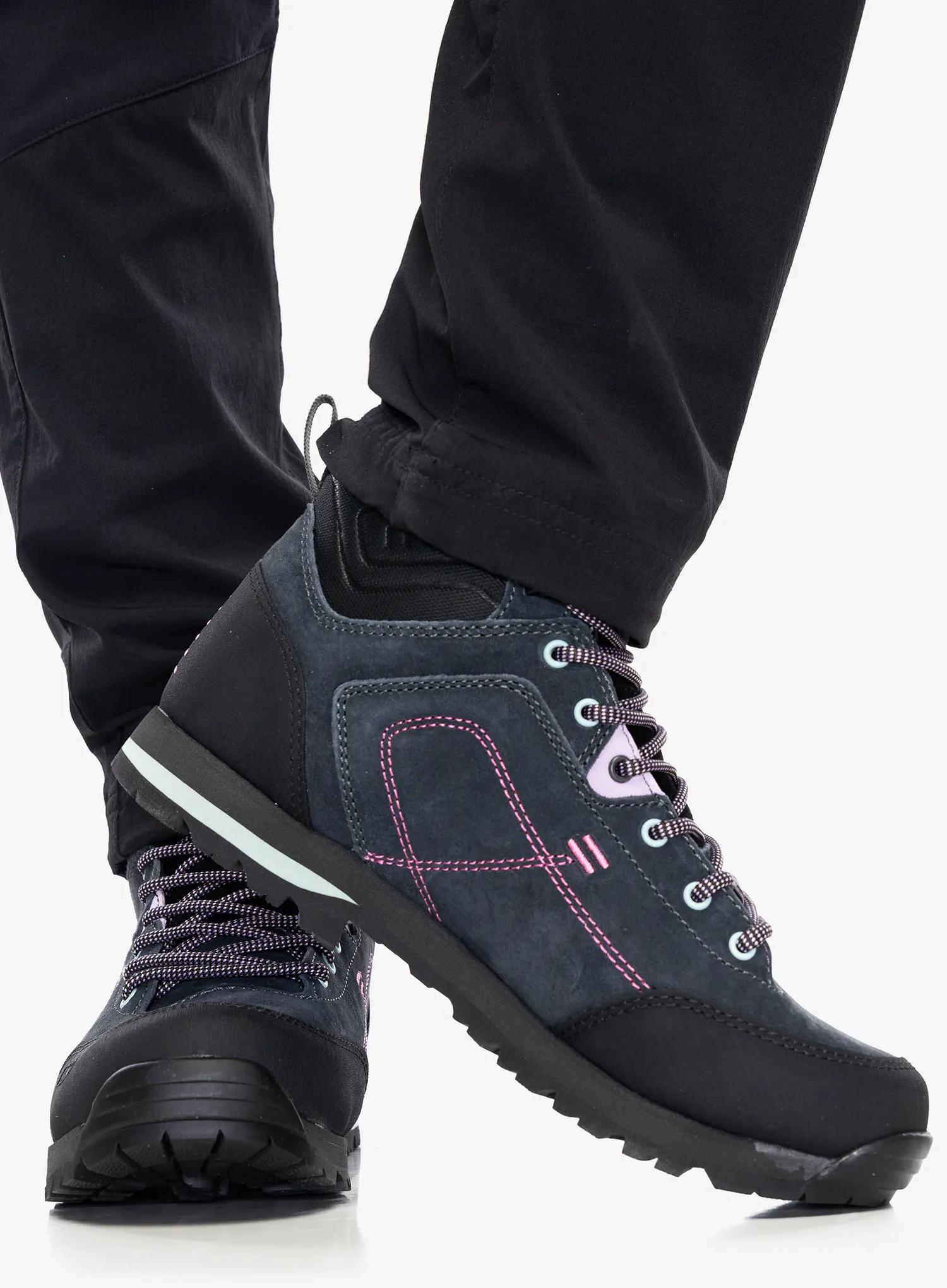 Vysoké turistické topánky dámske CMP Alcor 2.0 Mid WP - piombo/ametista