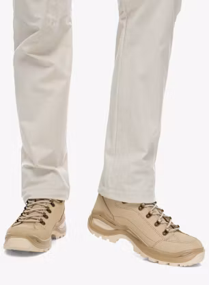 Vysoké turistické topánky dámske Lowa Renegade Evo GTX Mid - champagne/panna