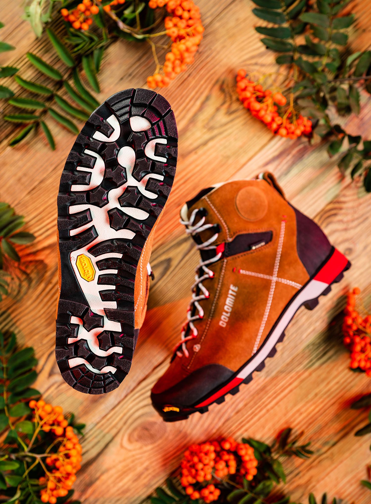 Topánky turistické pánske Dolomite 54 Hike Evo GTX - bronze brown