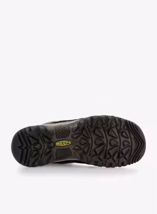 Turistické topánky Keen Targhee IV Mid Wp - sea turtle/roasted pecan