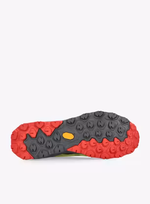 Turistické topánky pánske AKU Flyrock GTX - lime/red