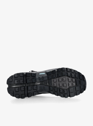 Turistické topánky On Cloudrock Mid WP - black/black