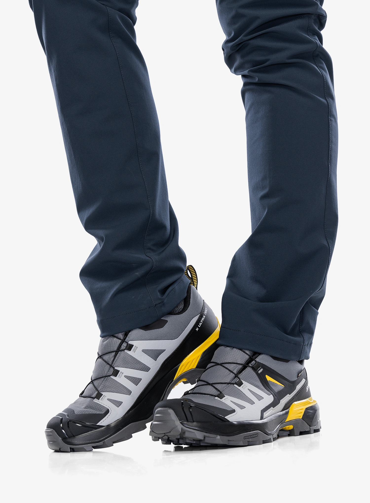 Turistické topánky Salomon X Ultra 360 GTX - rock/black/spicy