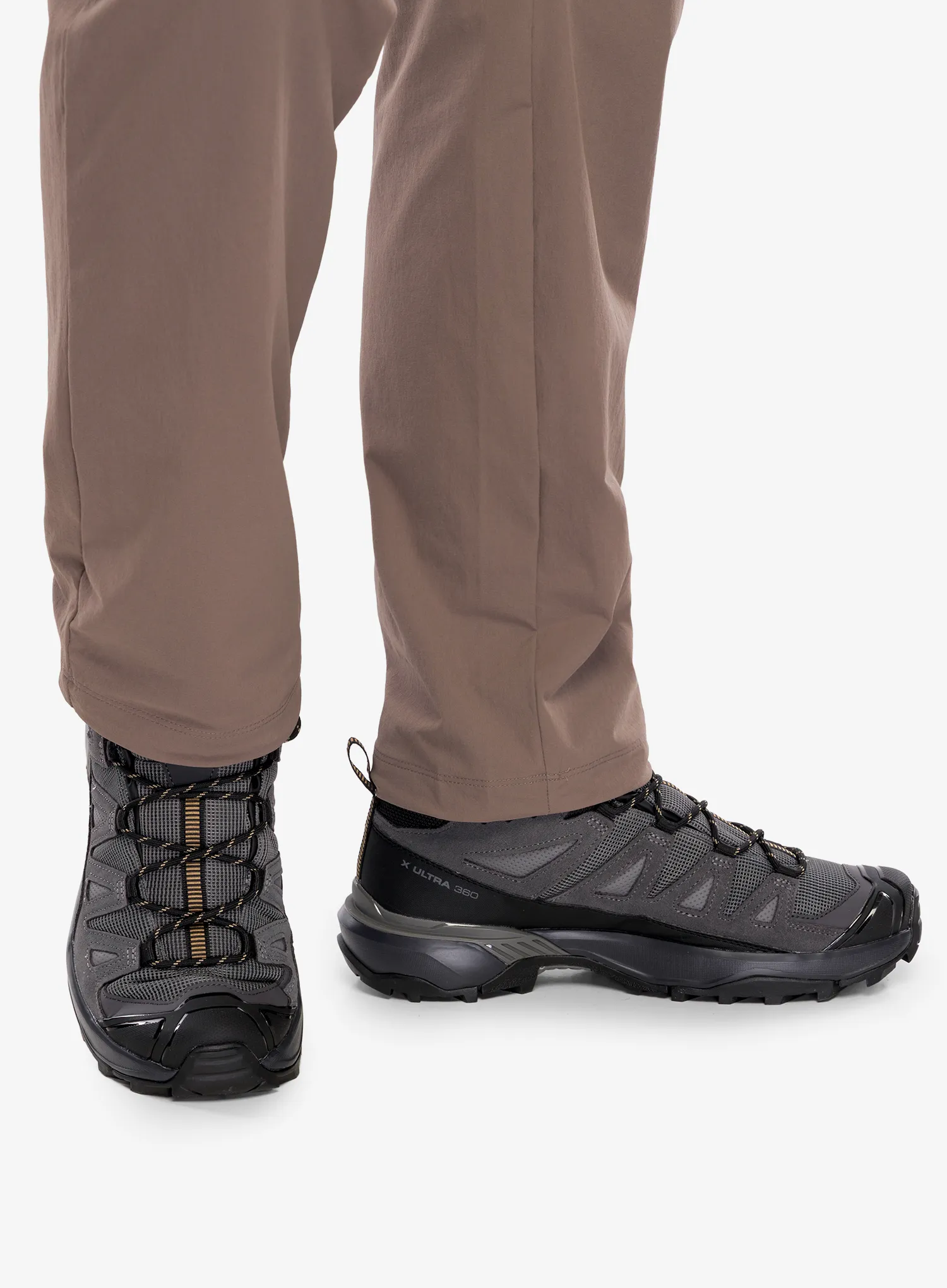 Turistické topánky Salomon X Ultra 360 Ltr Mid GTX - rock/asphalt