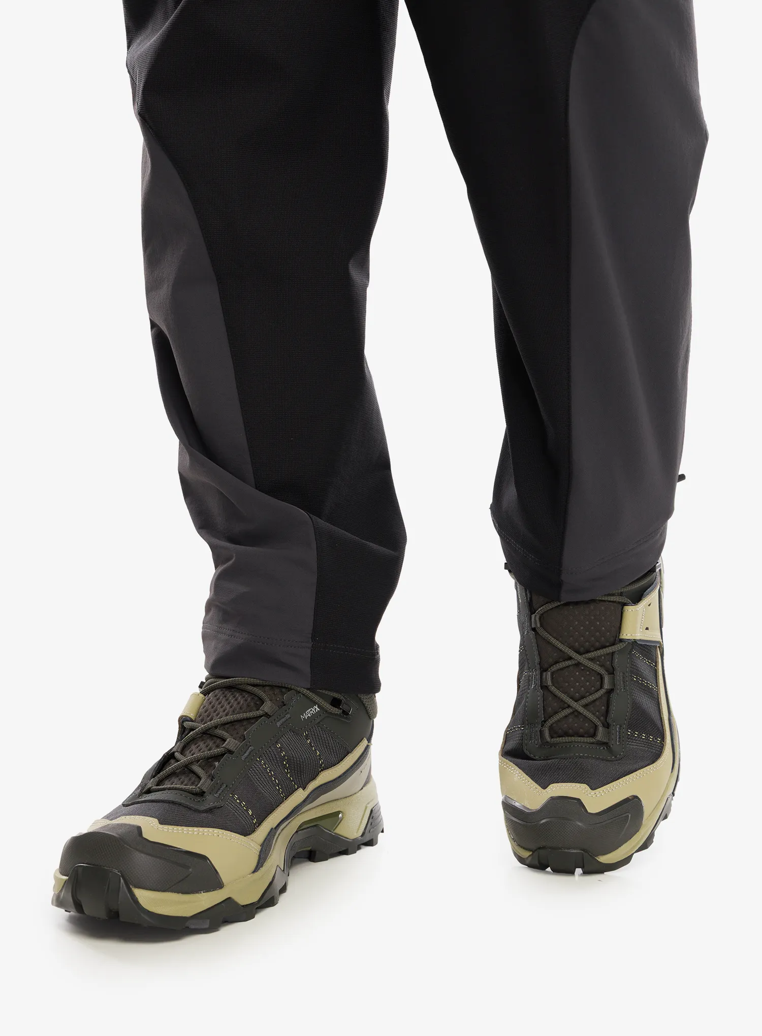 Turistické topánky Salomon X Ultra 5 Mid GTX - peat/gray green/blue