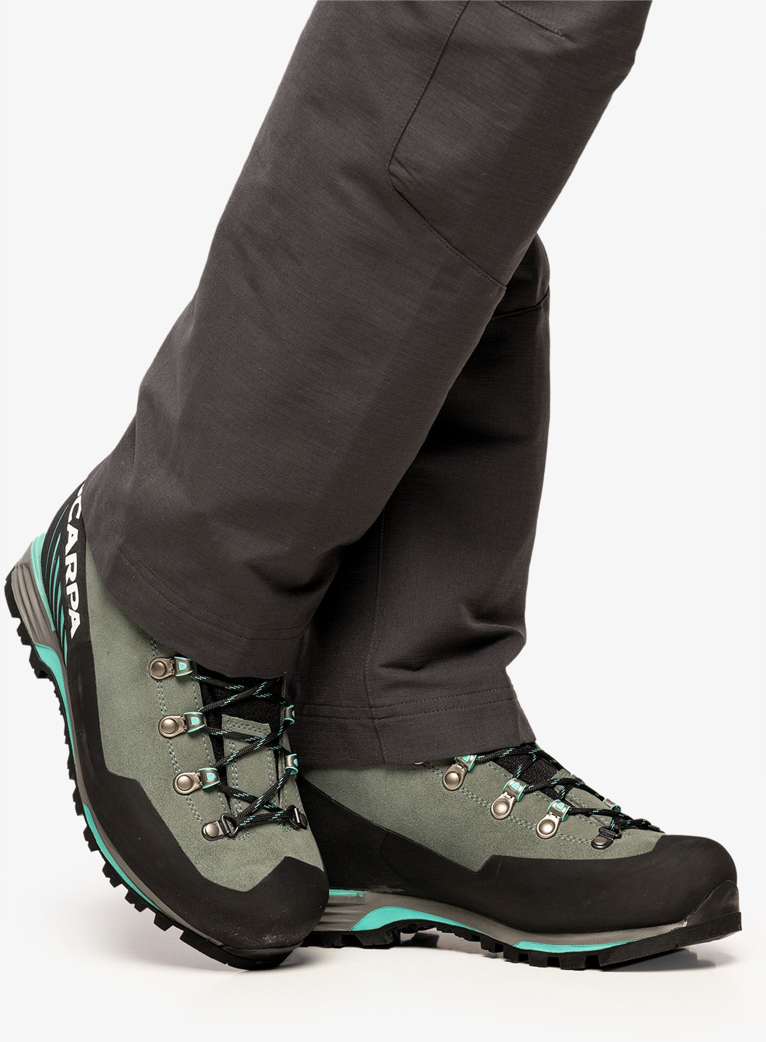 Horolezecké topánky dámske Scarpa Manta Tech GTX - conifer/green blue