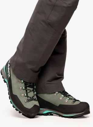 Horolezecké topánky dámske Scarpa Manta Tech GTX - conifer/green blue