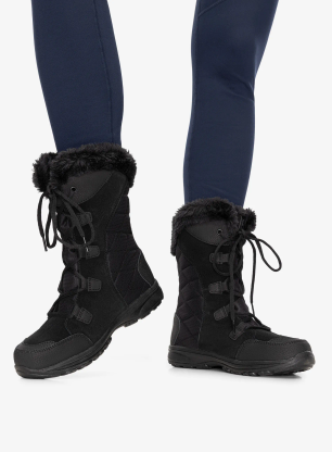 Dámske zimné topánky Columbia Ice Maiden II - black/columbia grey