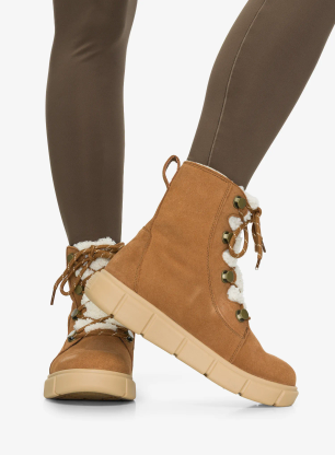 Dámske zimné topánky Sorel Explorer III Joan Cozy WP - velvet tan/canoe