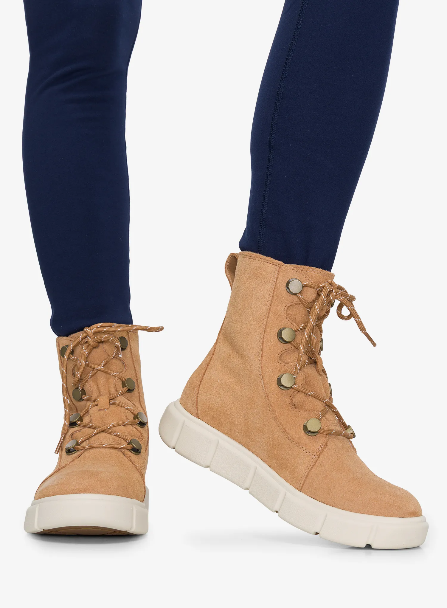 Dámske zimné topánky Sorel Explorer III Joan WP - tawny buff/chalk