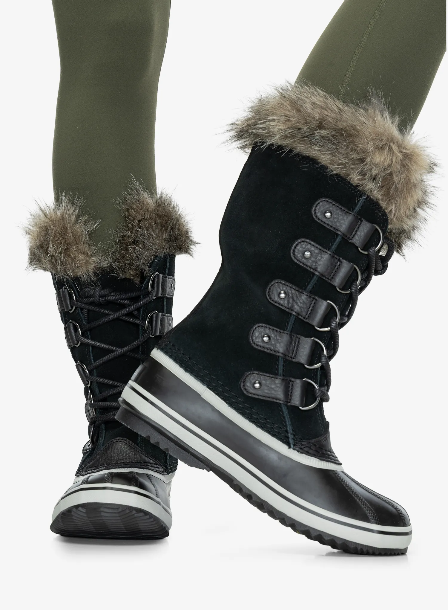 Dámske zimné topánky Sorel Joan Of Arctic Boot WP - black/quarry