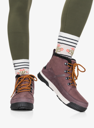 Dámske zimné topánky The North Face Sierra Mid Lace WP - tawny quartz/burnt umber