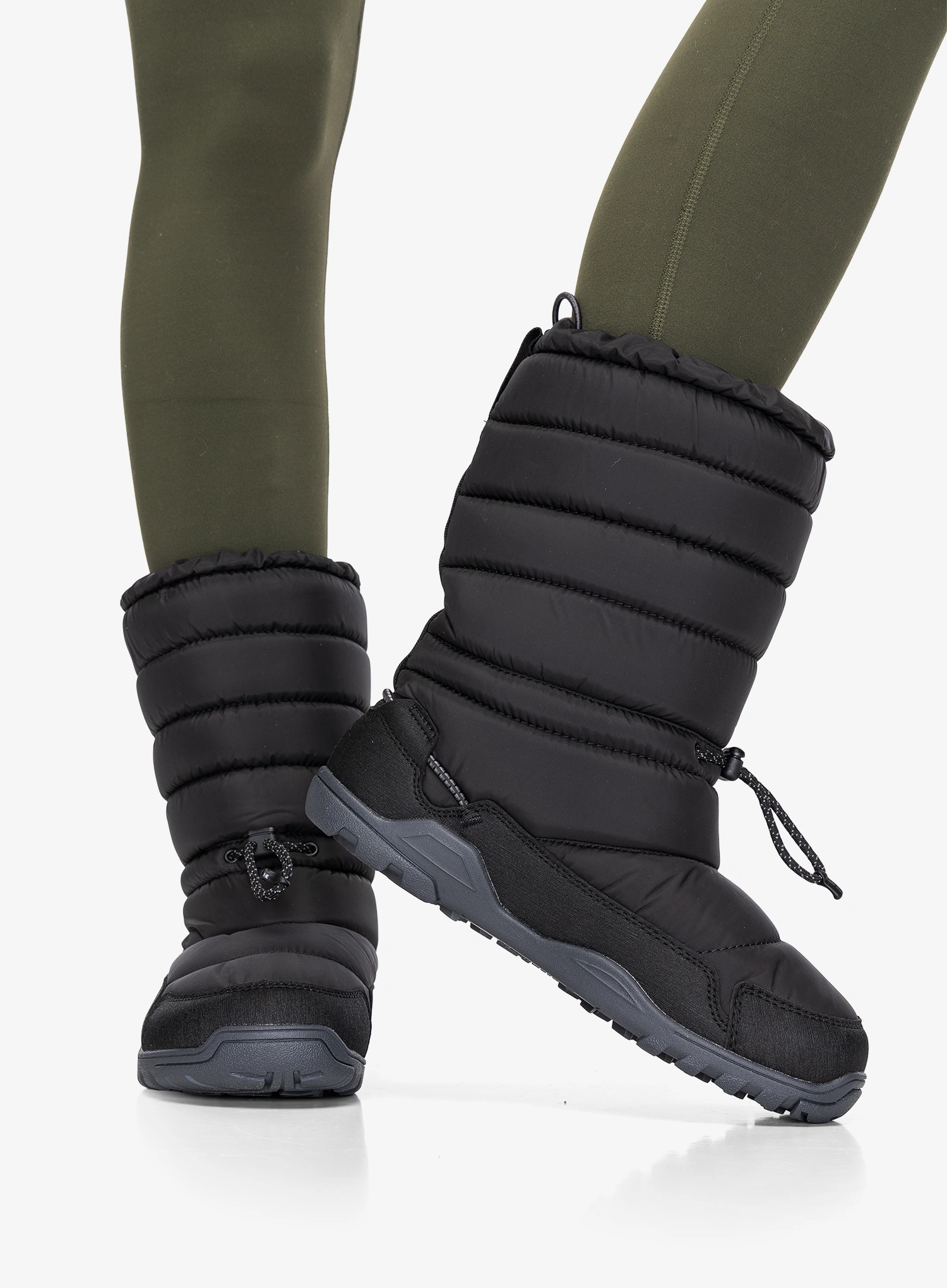 Dámske zimné topánky Xero Shoes Alpine Pull On - black