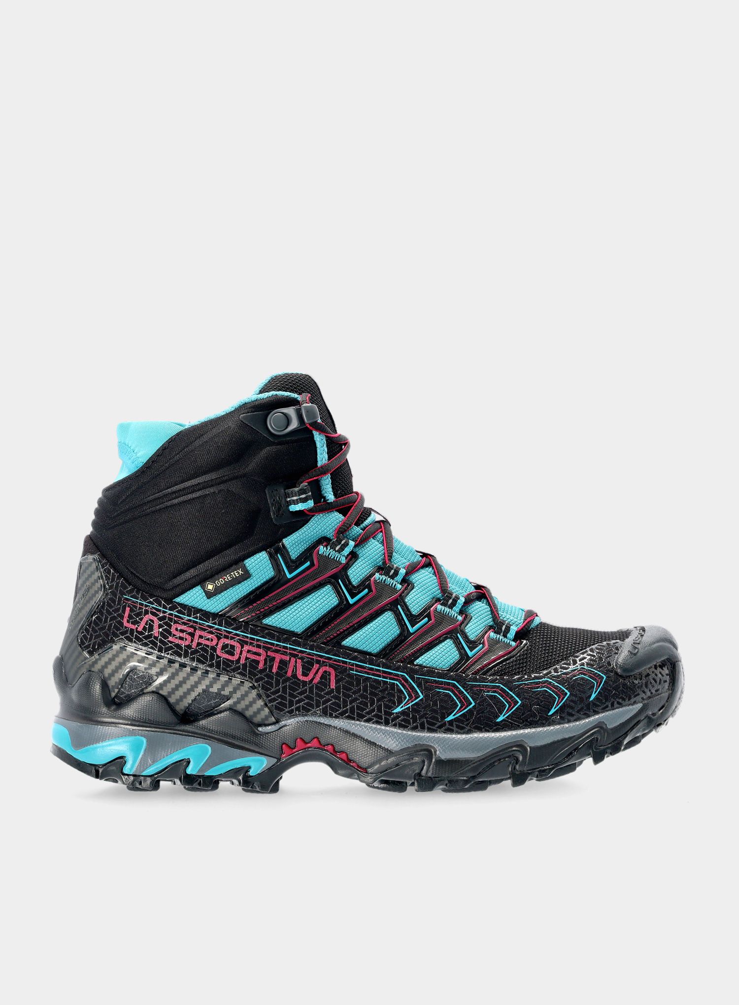 Dámske topánky La Sportiva Ultra Raptor II Mid GTX - black/topaz
