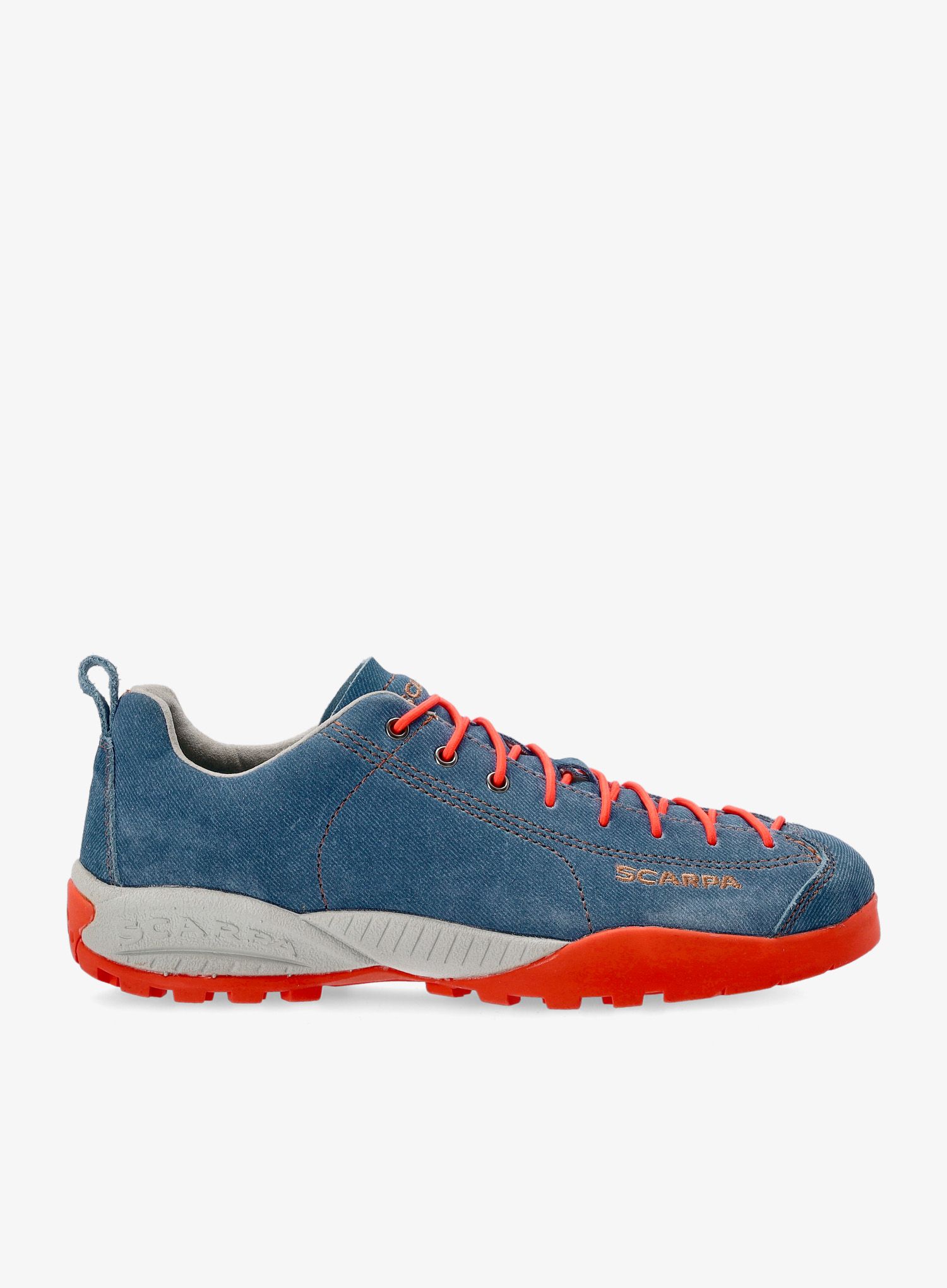 Detské topánky Scarpa Mojito Kid - blue/orange neon 