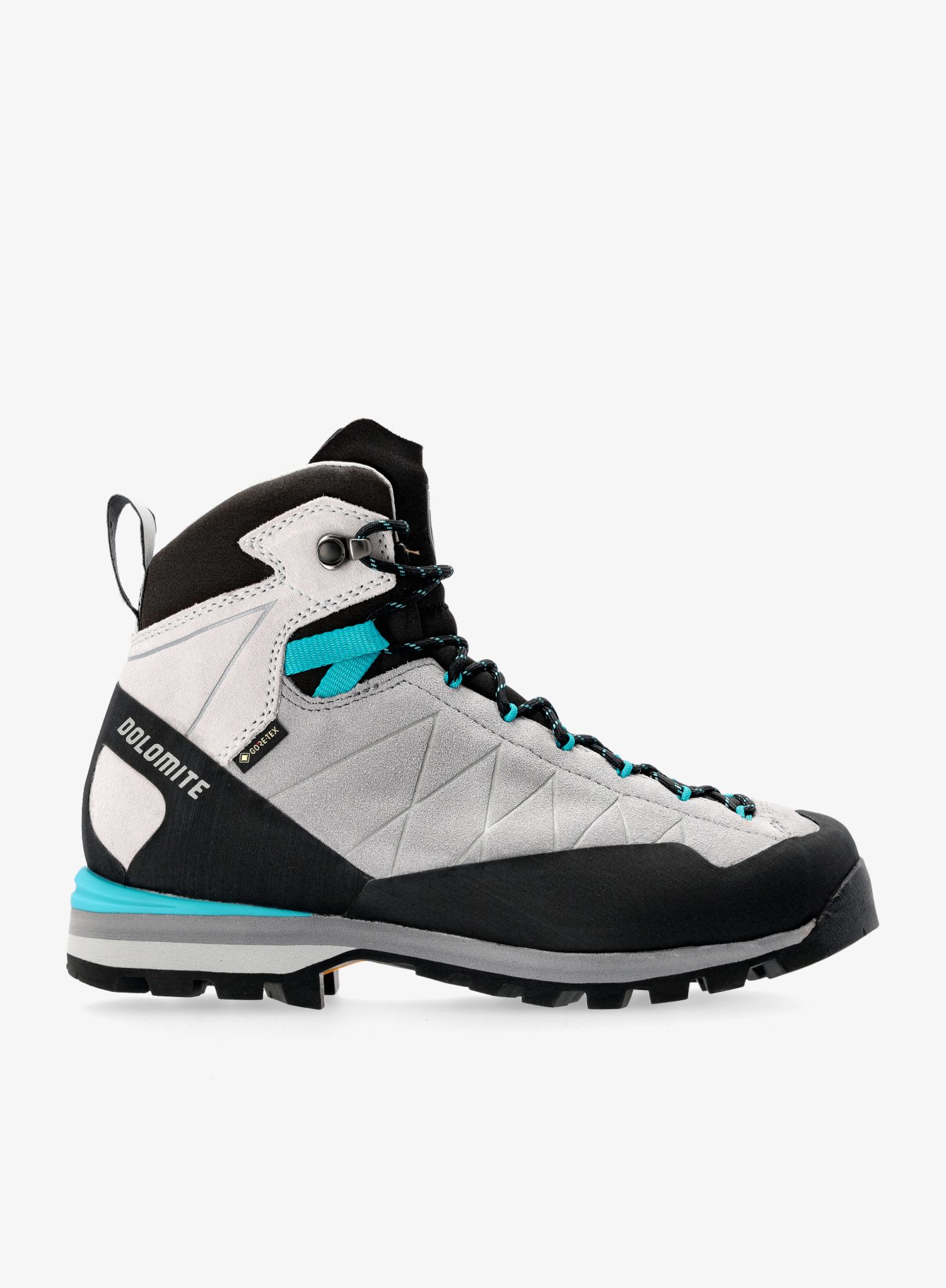 Dámske prístupové topánky Dolomite Crodarosa Hi GTX - aluminium grey/capri blue