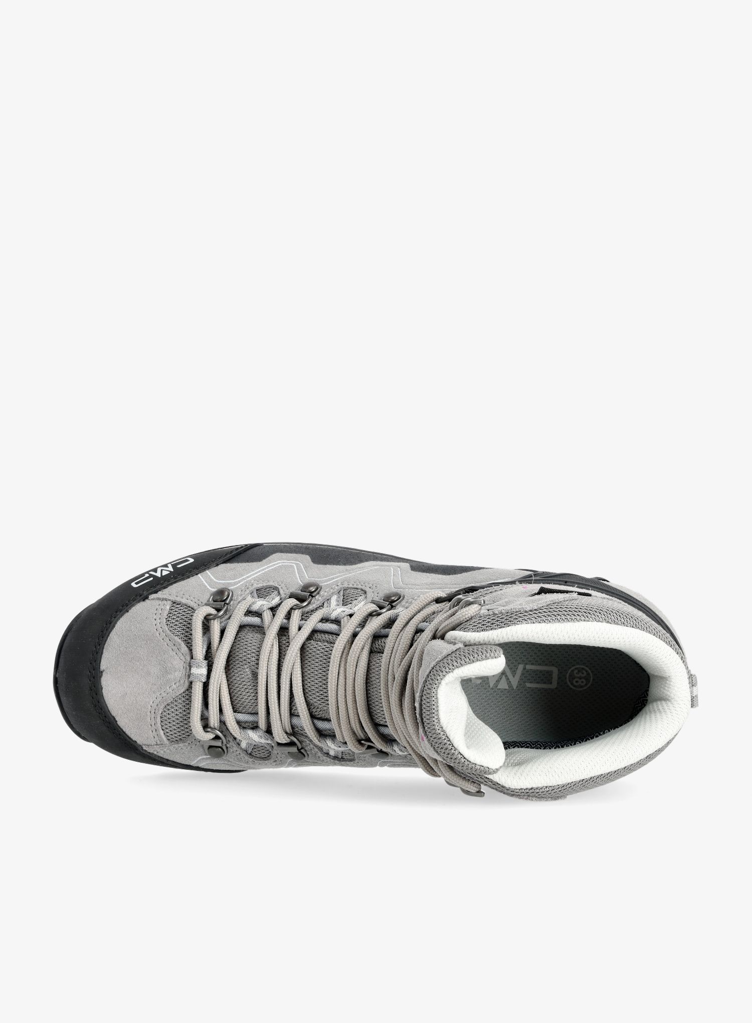 Turistické topánky dámske CMP Athunis Mid WP - grey