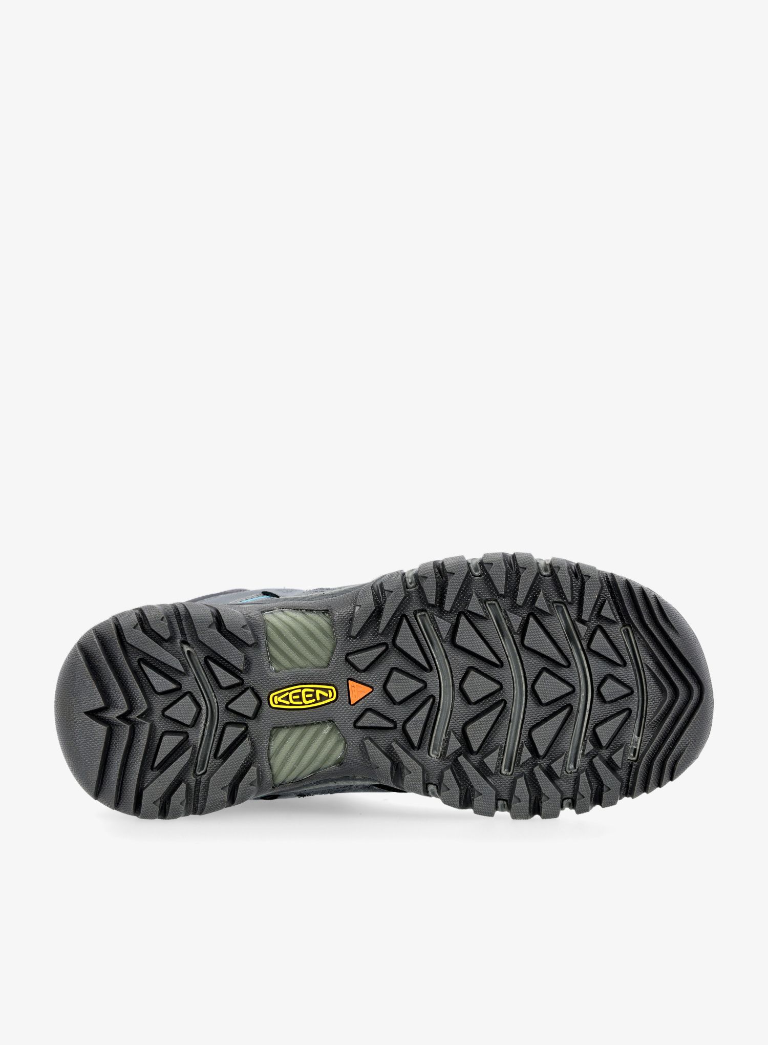 Turistické topánky dámske Keen Ridge Flex Mid WP - steel grey/porcelain