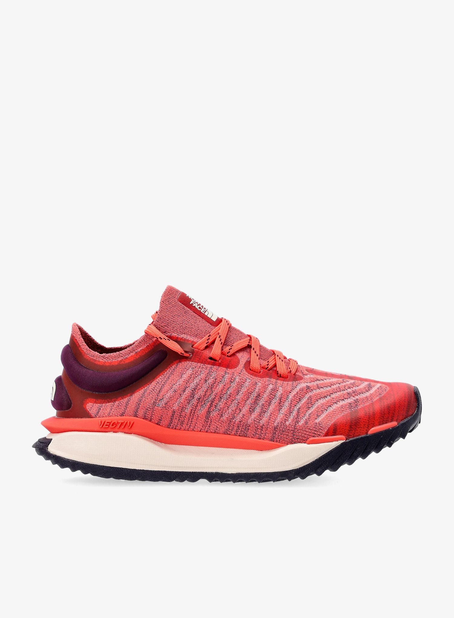 Turistické topánky dámske The North Face Vectiv Escape Knit - emberglow orange/dark purple