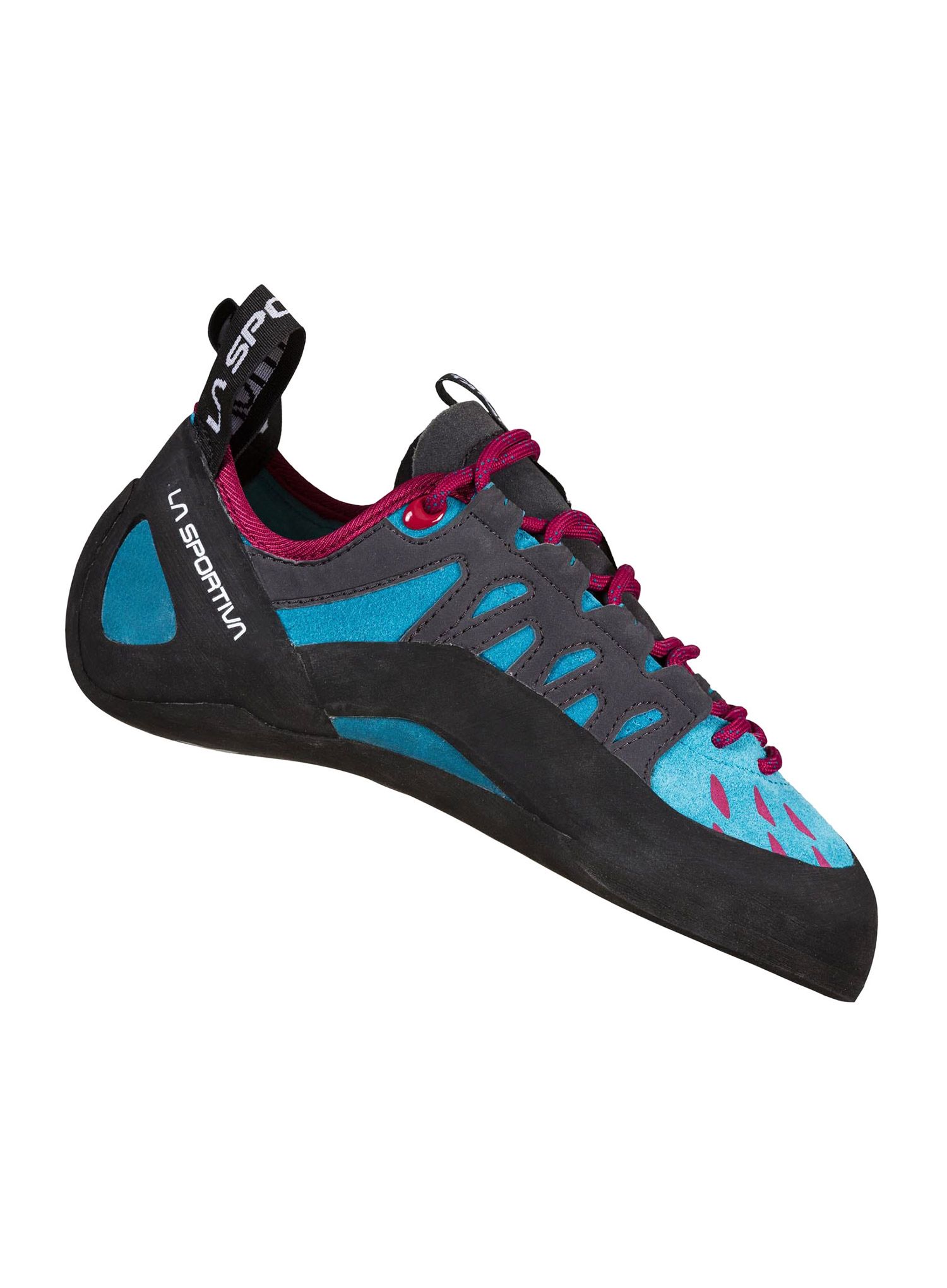 Dámske lezecké topánky La Sportiva Tarantulace - topaz/red plum