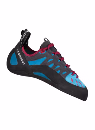 Dámske lezecké topánky La Sportiva Tarantulace - topaz/red plum