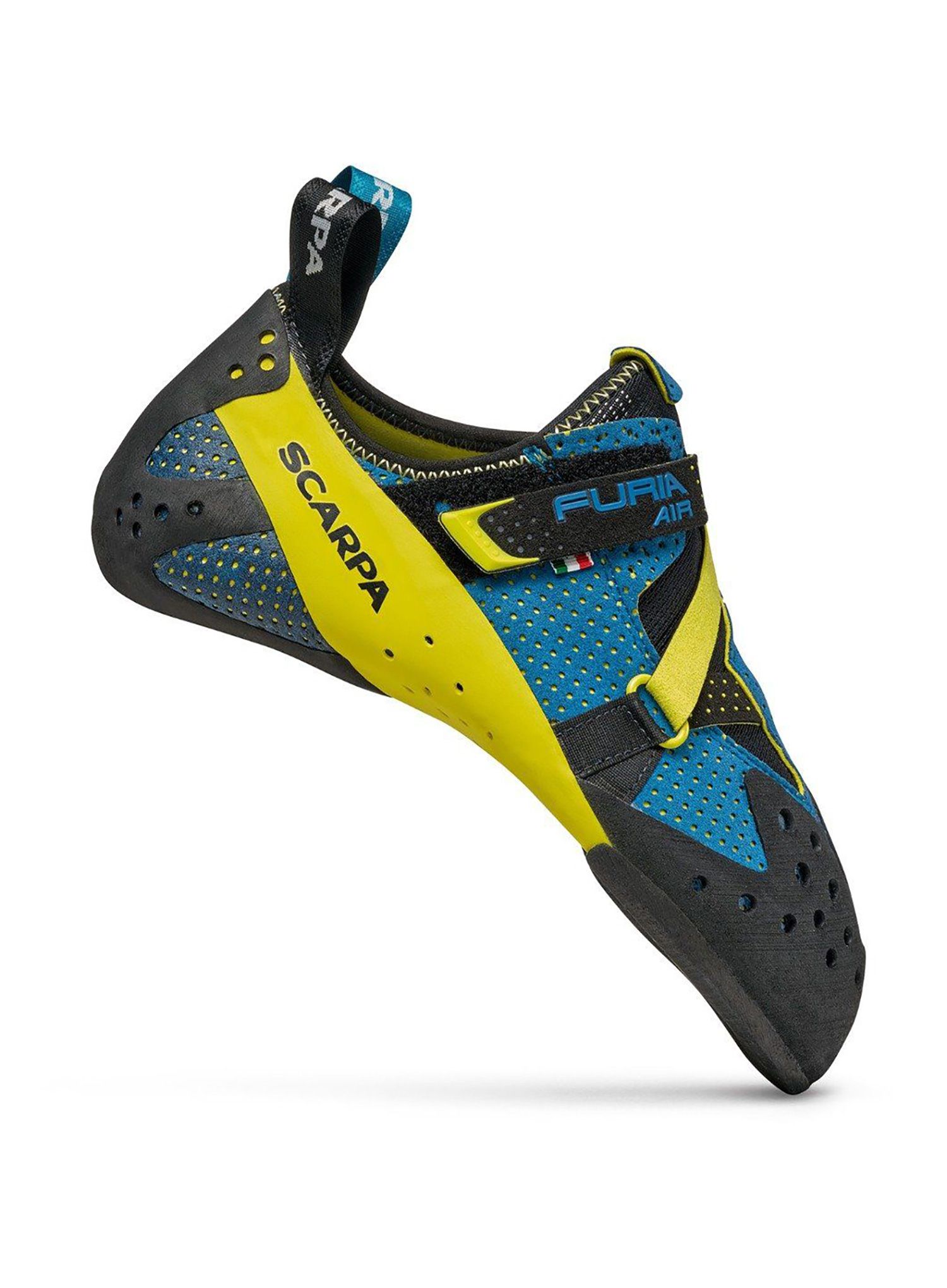 Lezecké topánky Scarpa Furia Air - baltic blue/yellow