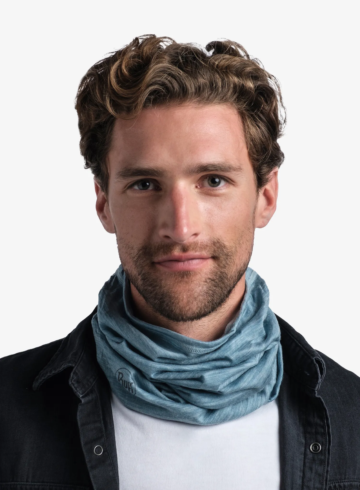 Multifunkčná šatka Buff Lightweight Merino Wool - solid pool