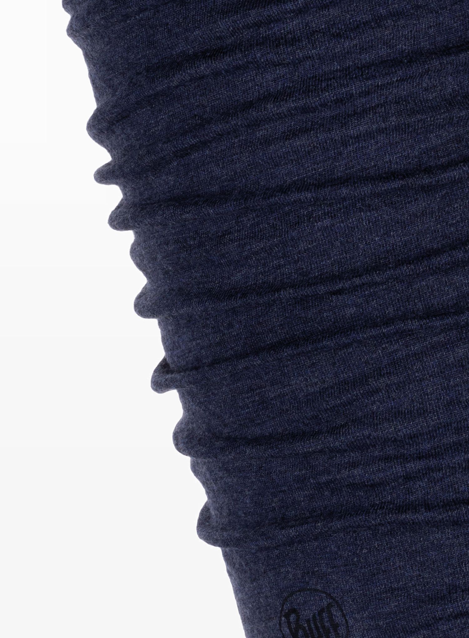 Multifunkčná šatka Buff Midweight Merino Wool - night blue melange