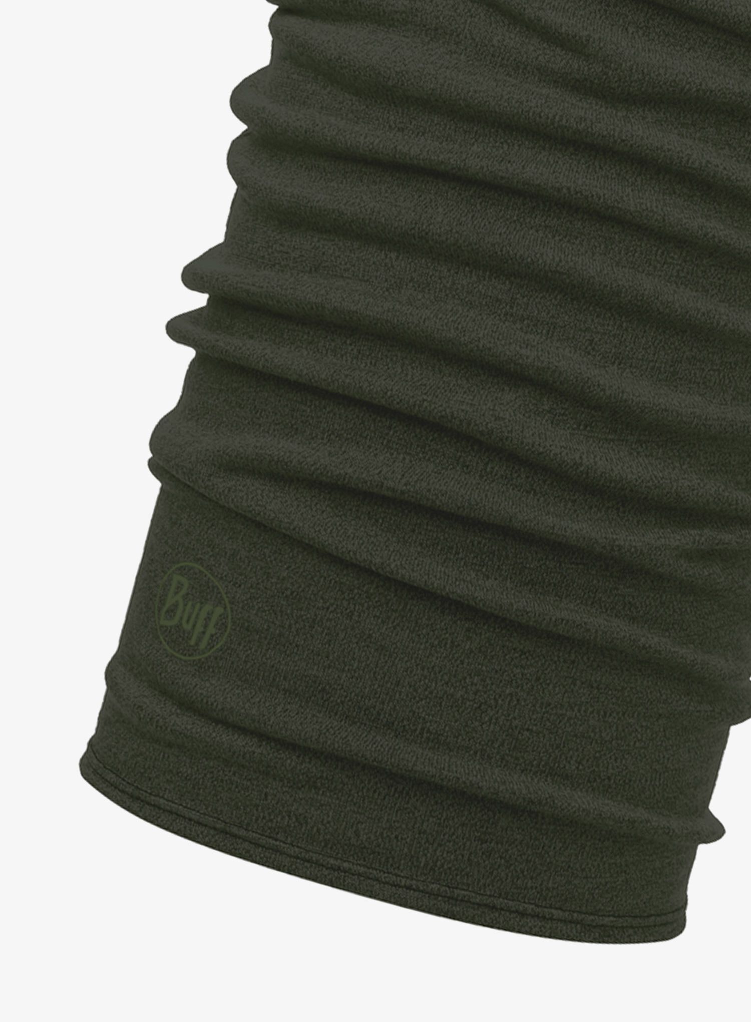 Multifunkčná šatka Buff Midweight Merino Wool - solid bark