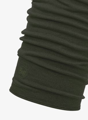 Multifunkčná šatka Buff Midweight Merino Wool - solid bark