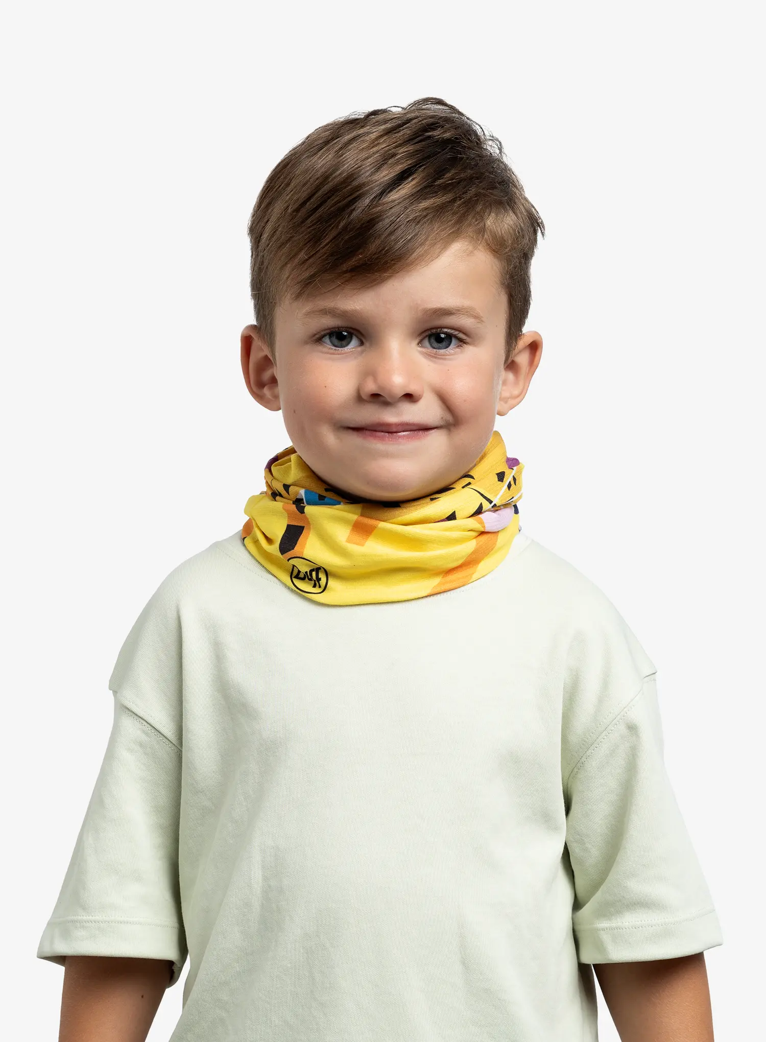 Multifunkčná šatka Buff Coolnet UV Kids - sutah blazing yellow