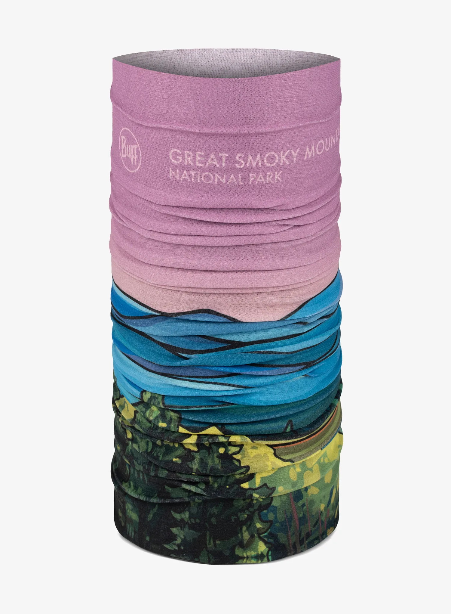 Multifunkčná šatka Buff Coolnet UV National Parks - great smoky
