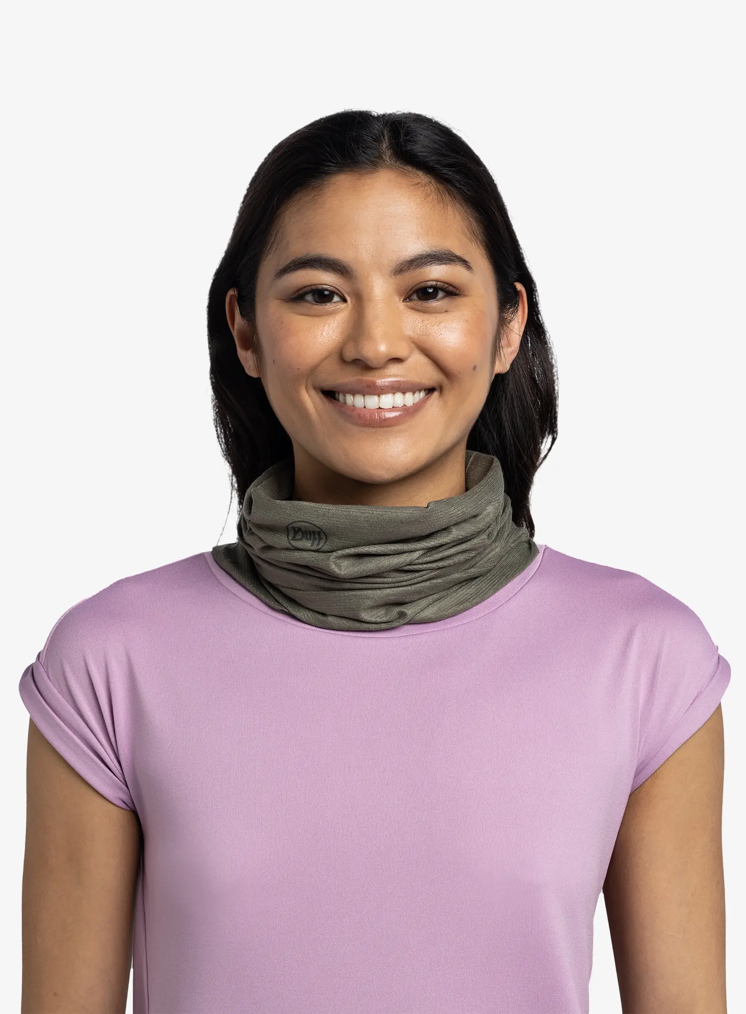 Multifunkčná šatka Buff Coolnet UV - solid khaki