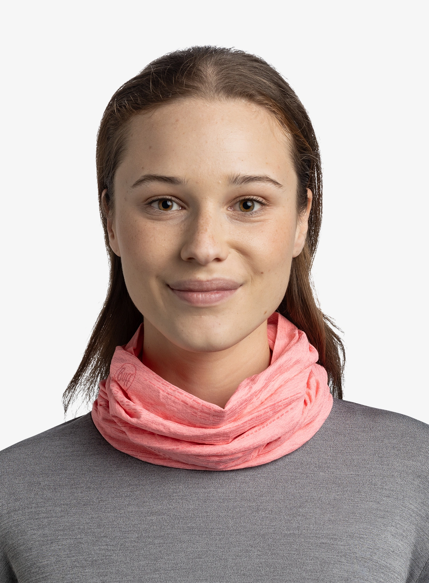 Multifunkčná šatka Buff Dryflx - solid rose pink
