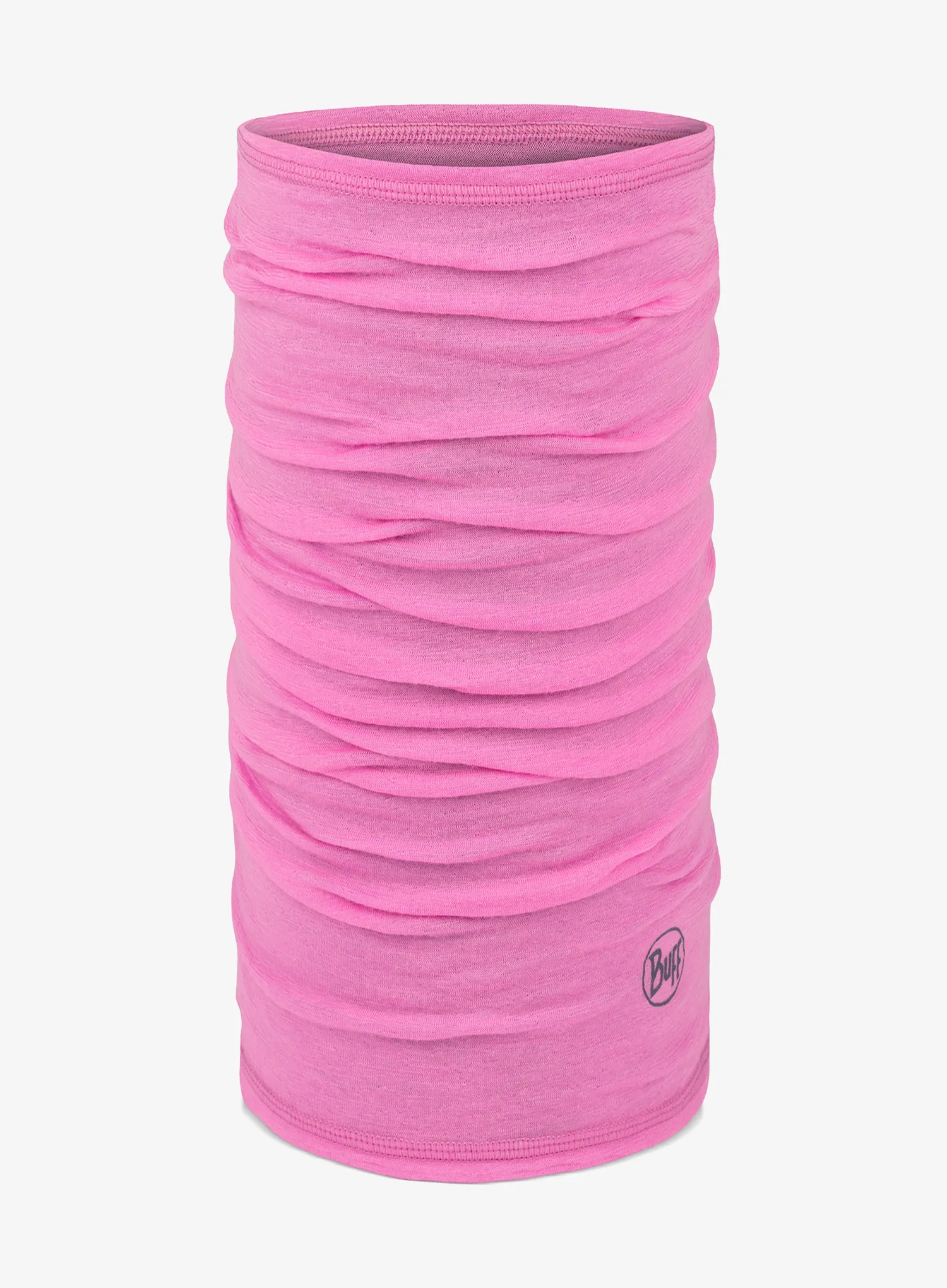 Multifunkčná šatka Buff Lightweight Merino Wool - solid fluor fuchsia