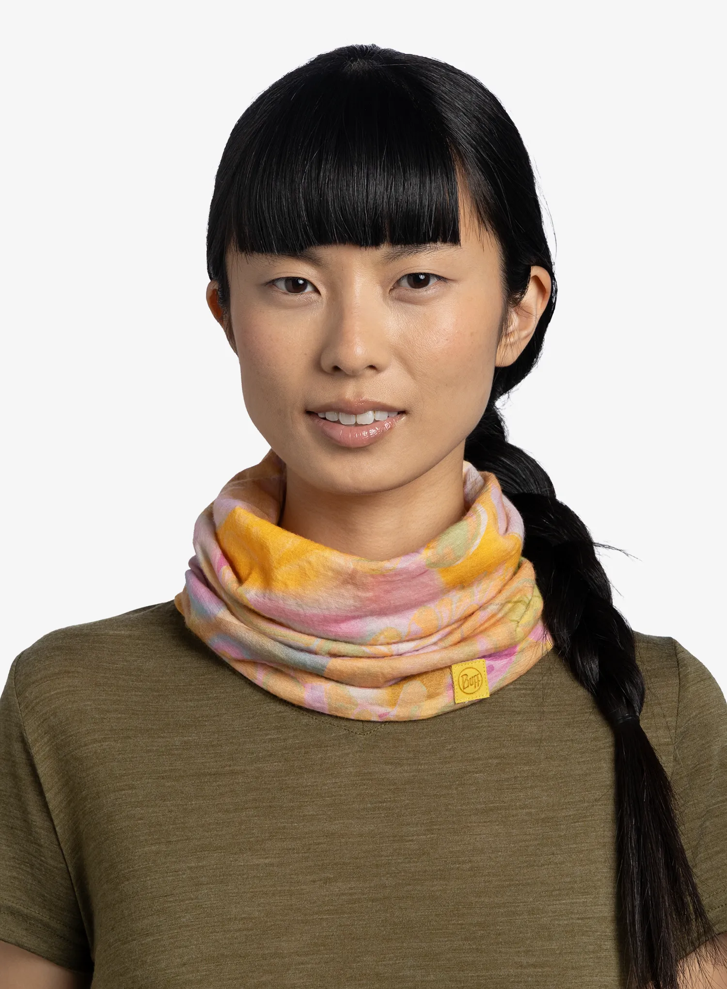 Multifunkčná šatka Buff Merino Lightweight Digital Prints - esmerald multi