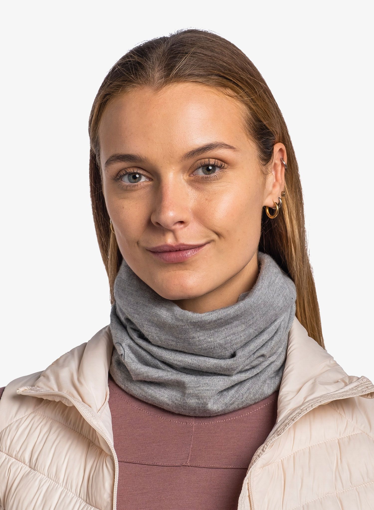 Multifunkčná šatka Buff Merino Midweight - melange cloud