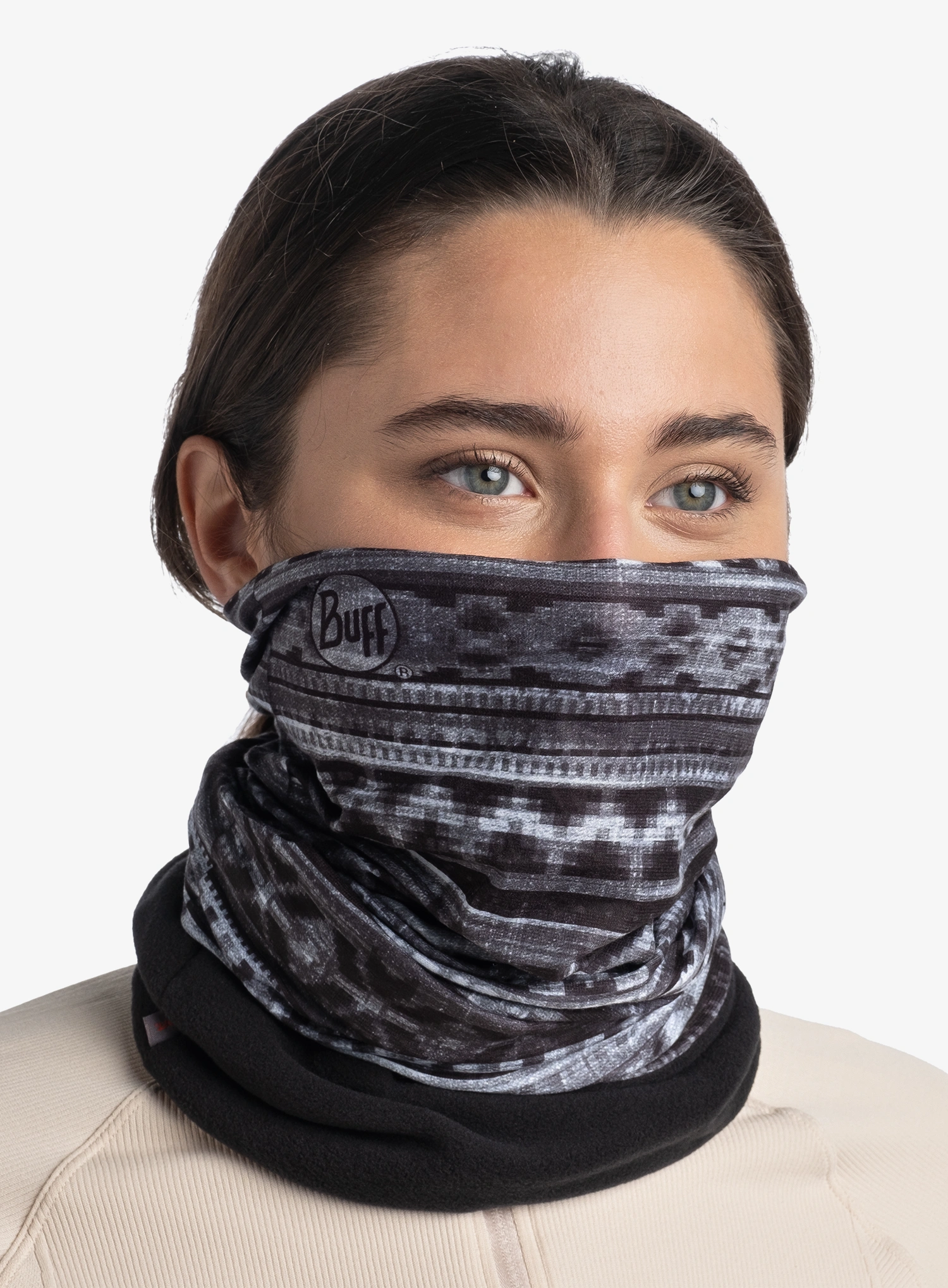 Multifunkčná šatka Buff Polar - alsien black