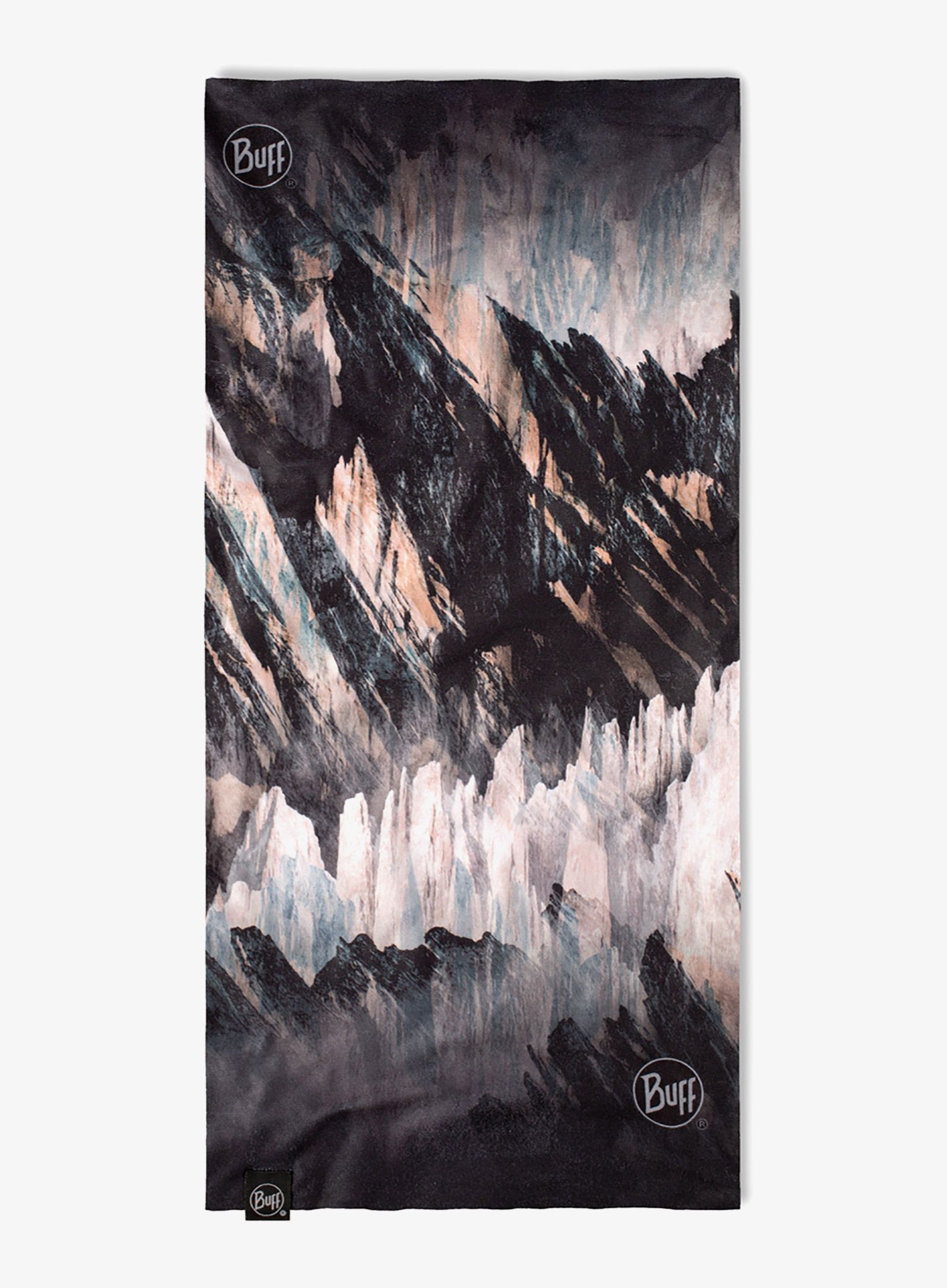 Multifunkčná šatka Buff Reversible Polar - blaise black